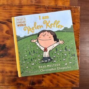 Ordinary People Change The World I Am Helen Keller Hardcover Book